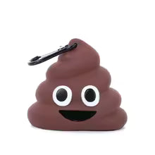 Brown Emoji Garbage Bag Dispenser